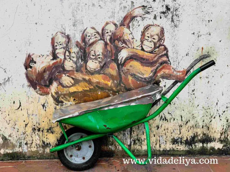 Discover Kuching Malaysia: Most Instagrammable Street Art in City of Cats (Borneo) - Little India - Power Street - Ernest Zacharevic