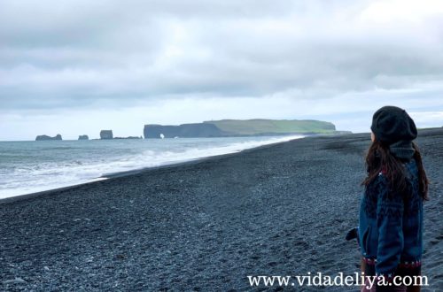 7. the Dyrhólaey Arch from Reynisjara Black Sand Beach