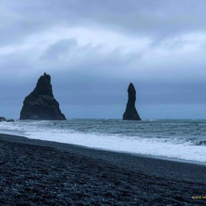 1. Reynisfjara Black Sand Beach, Vik Iceland