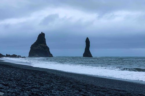 1. Reynisfjara Black Sand Beach, Vik Iceland