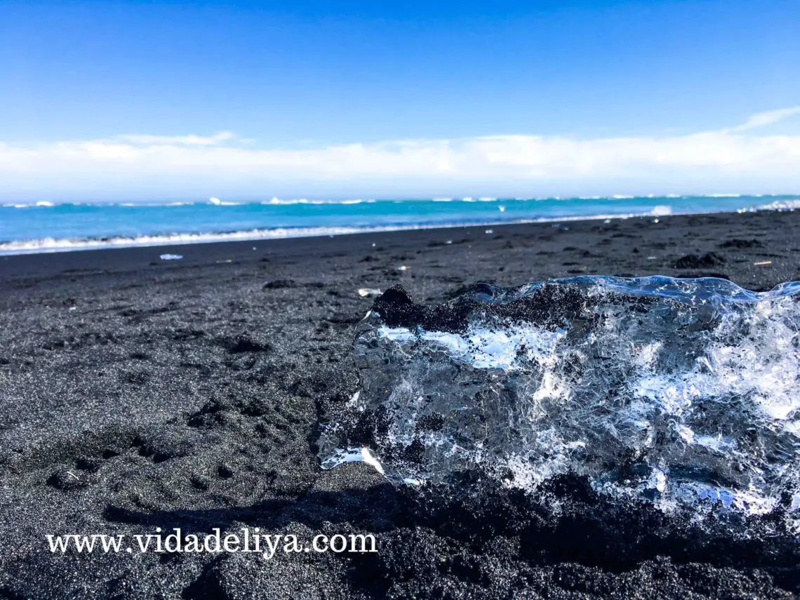 1. Visit Iceland's Diamond Beach - Breiðamerkursandur