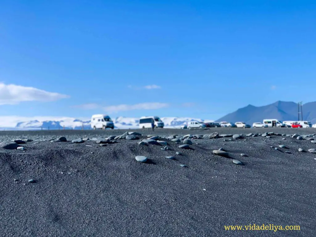 4. Visit Iceland's Diamond Beach - Breiðamerkursandur