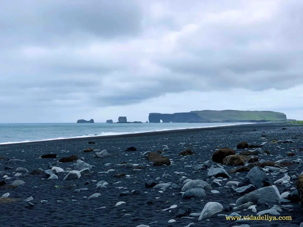 5.2 Reynisfjara Black Sand Beach, Vik Iceland Dyrholaey Arch