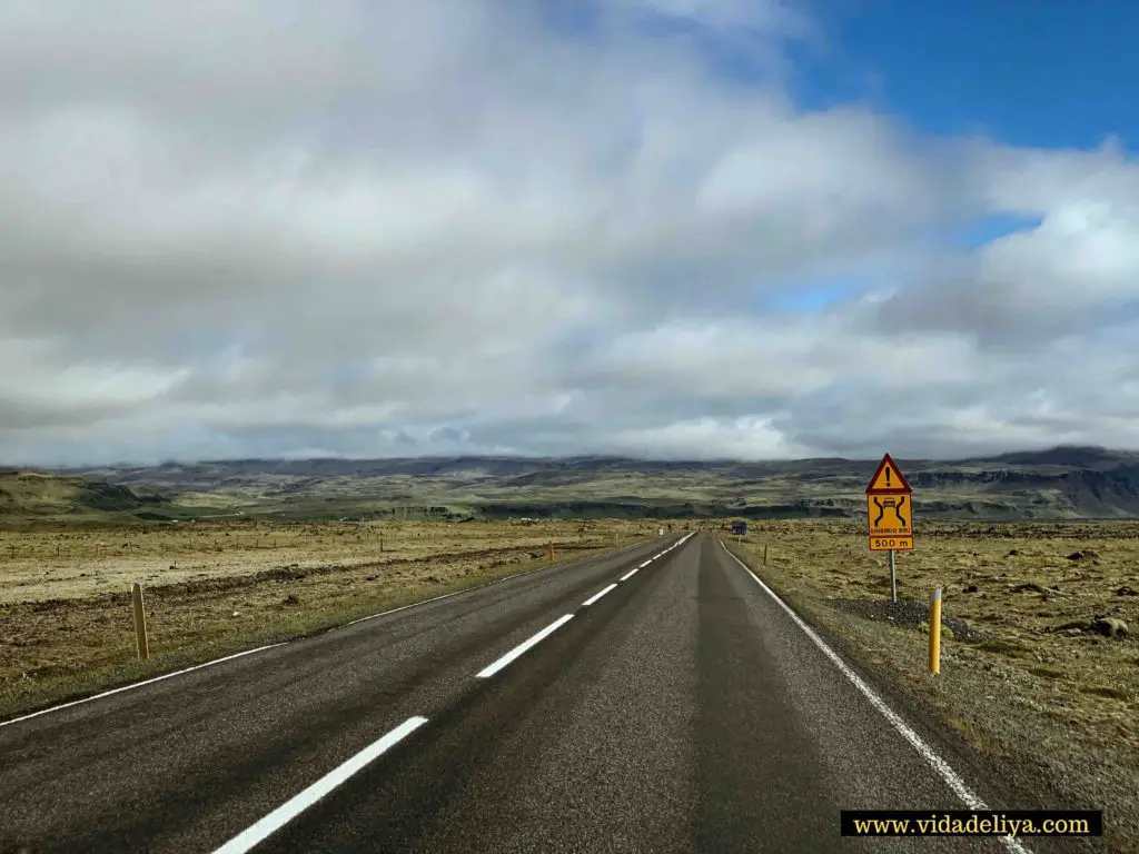 10. Driving on Ring Road, Golden Circle Iceland