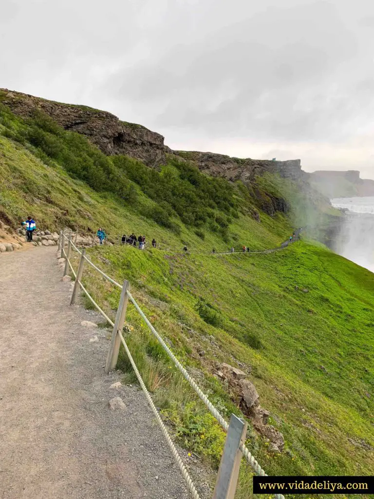 13. Gullfoss Waterfall, Iceland