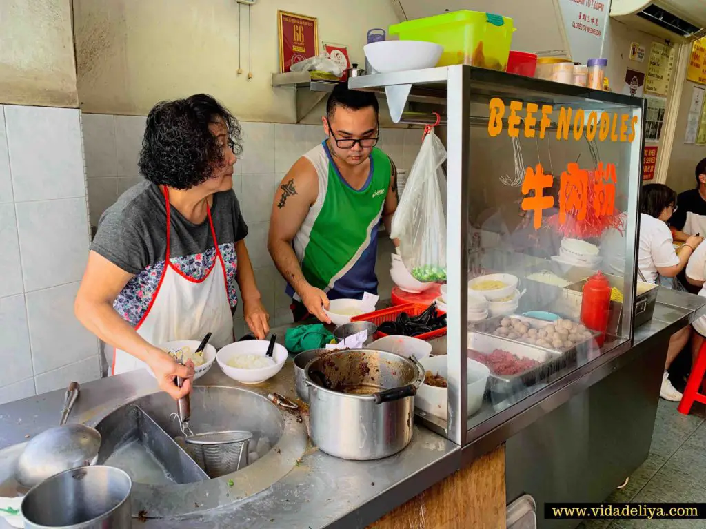 1. Shin Kee beef noodle - serve