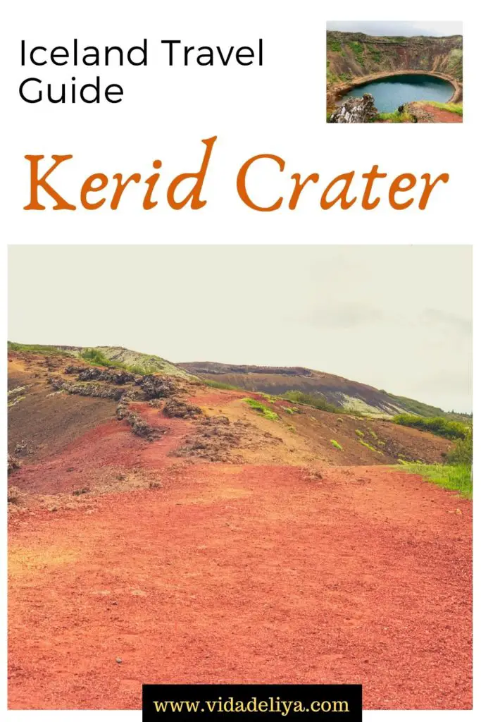 Kerid Crater visit - Iceland Travel Guide - Pinterest