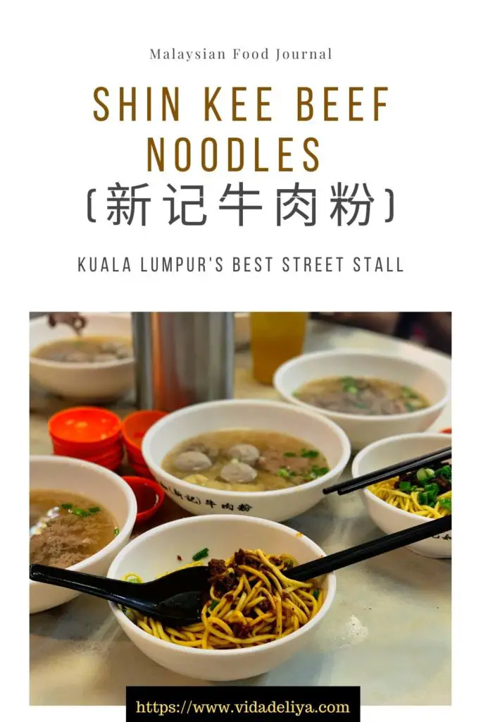 Ultimate Malaysian Street Food: Shin Kee Beef Noodles