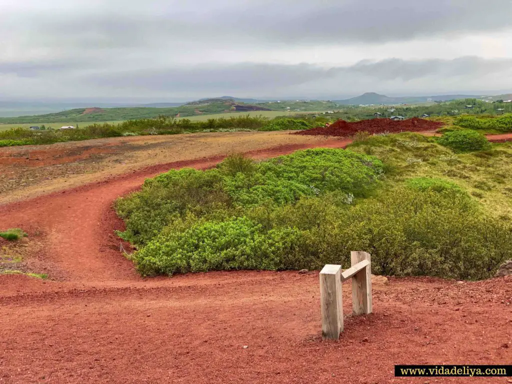 7. Kerid Crater - left