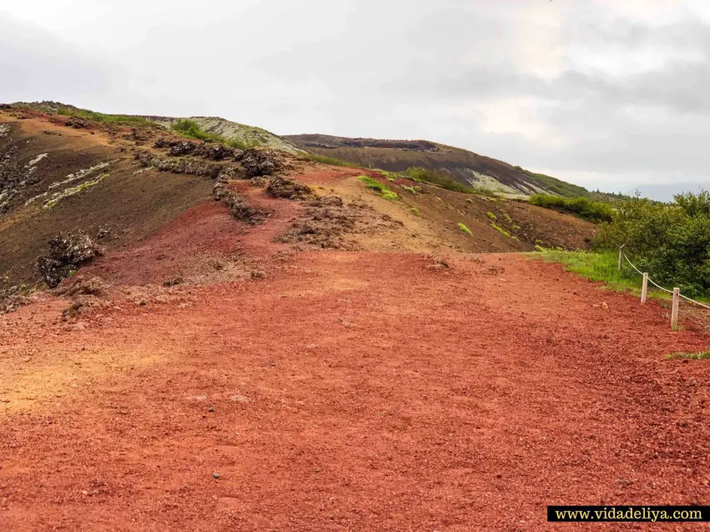 8. Kerid Crater - right side