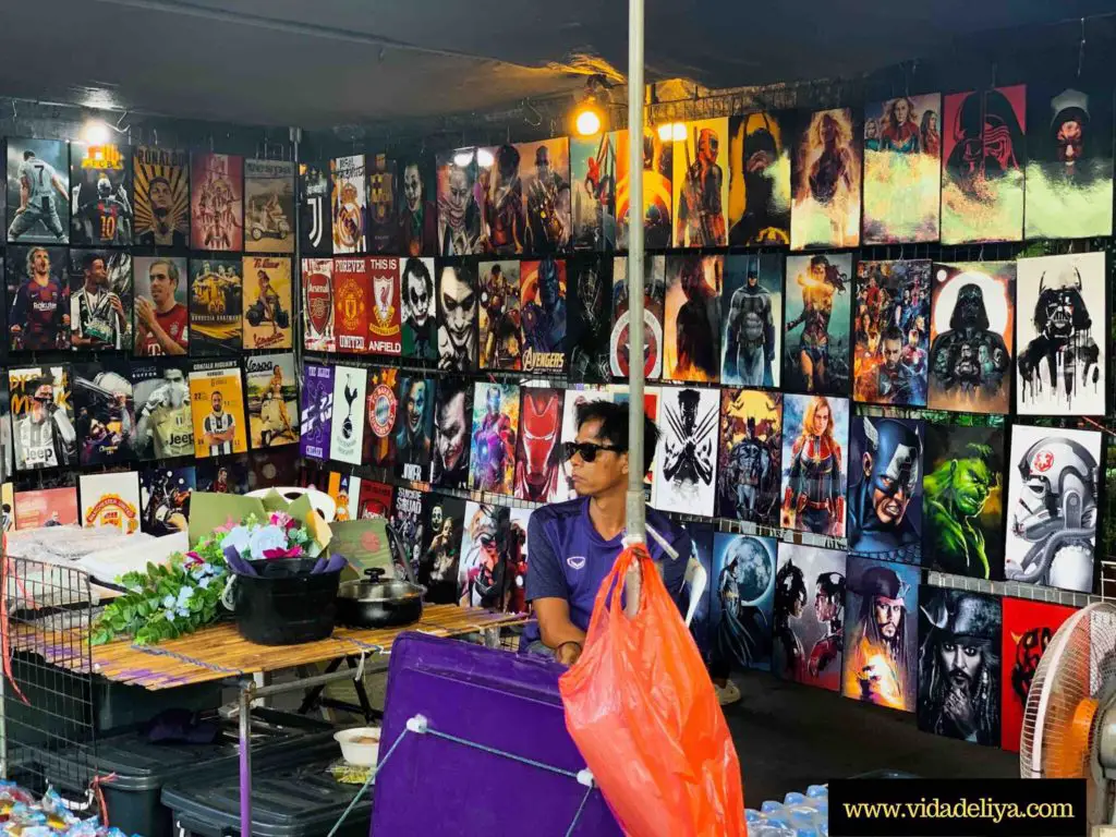 30 Chatuchak Market Bangkok Thailand - plant section - posters