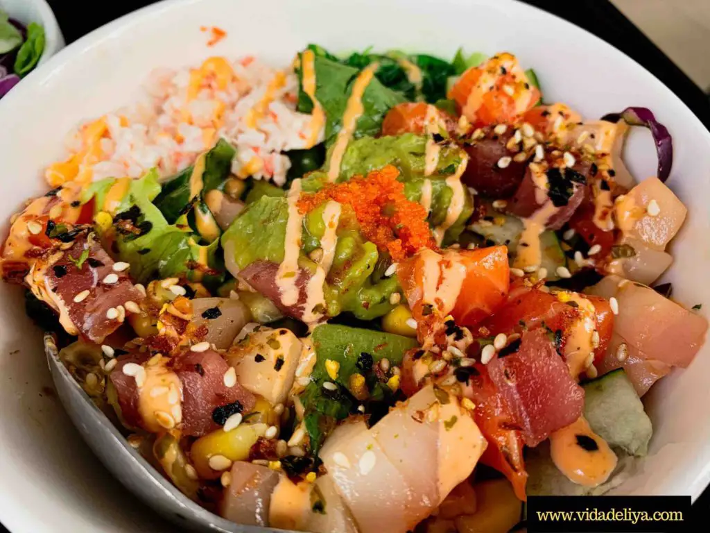 Eatomo Publika, Sri Hartamas, Kuala Lumpur Malaysia - Restaurant Food Review - Lunch Set Special for Eatomo California Poke Bowl