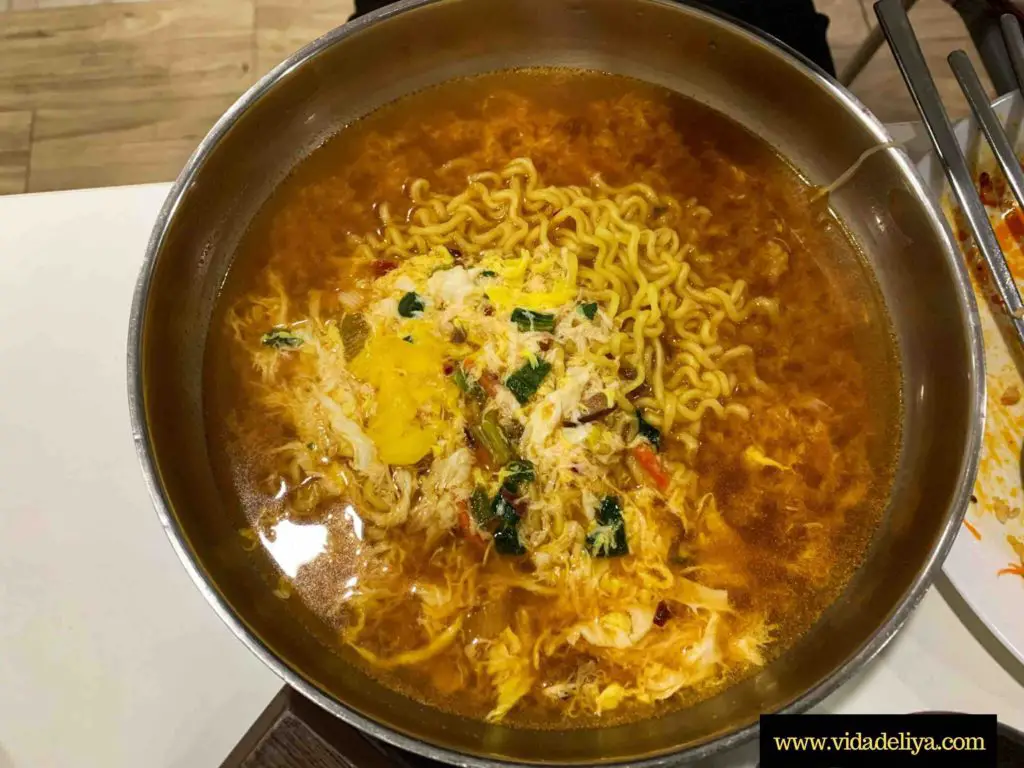 10. Spicy Korean instant noodles in Kuala Lumpur, Malaysia