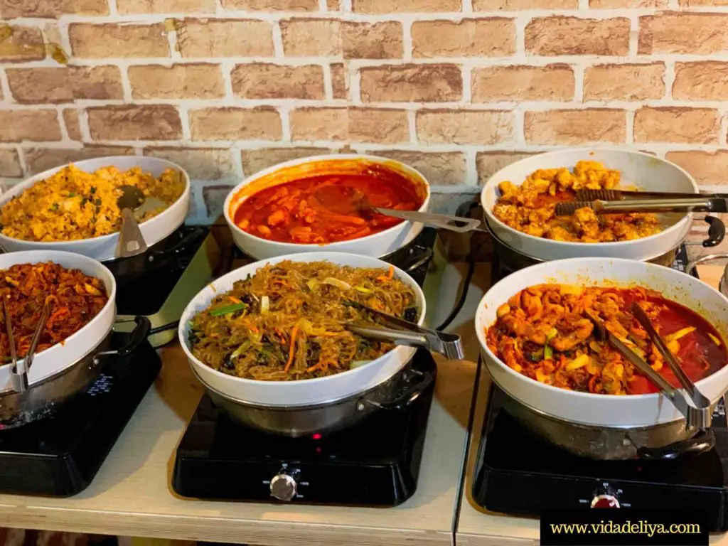 5. Kimchi glass noodles & rice noodles in Wara-Wara Korean Restaurant in Solaris Mont Kiara, Kuala lumpur Malaysia