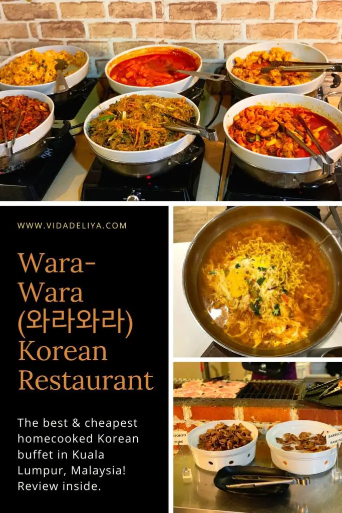 Wara-Wara Korean Restaurant Solaris Mont Kiara Kuala Lumpur Malaysia