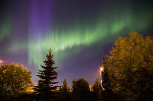 Northern Lights at Alberta, Canada