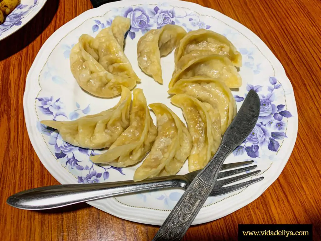 25. Momo (Nepali dumplings with potatos)
