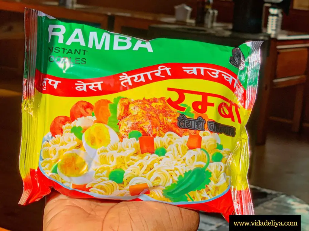 3 Nepal Rara noodles packet - Ramba
