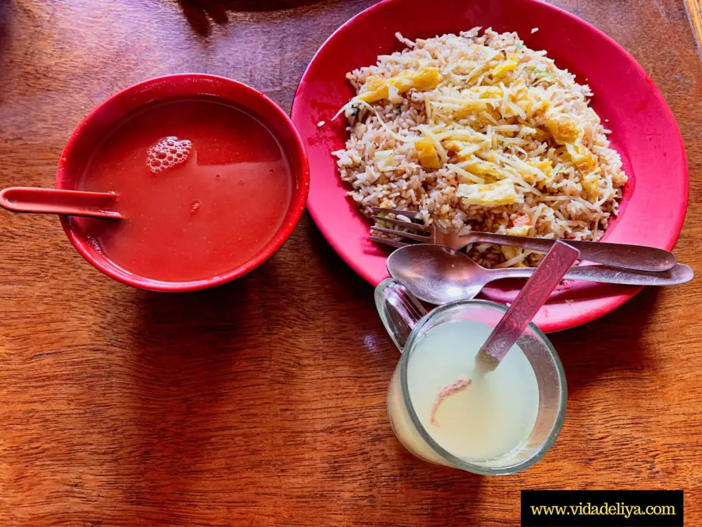 30. tomato soup & fried rice, Thukla
