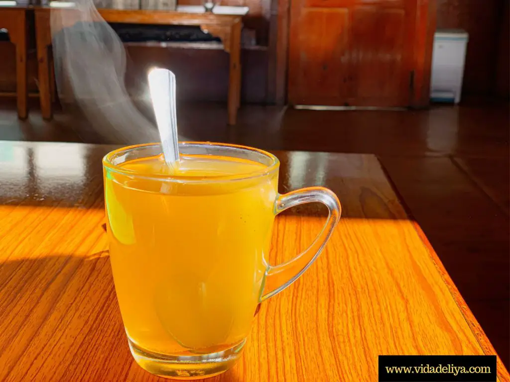 34. Hot honey lemon ginger tea - Everest Base Camp Trek