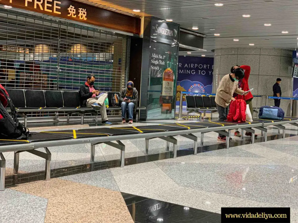 13. waiting room in KLIA arrival hall