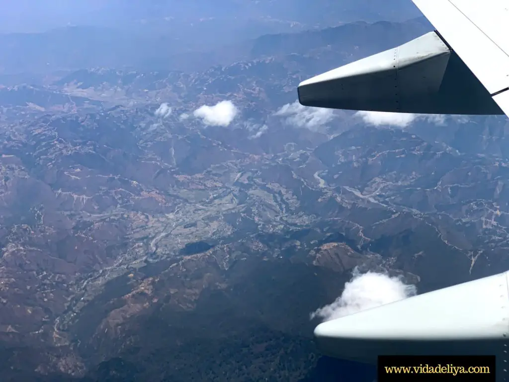 16. Himalayan mountain overhead views from plane during COVID19 global pandemic lockdown