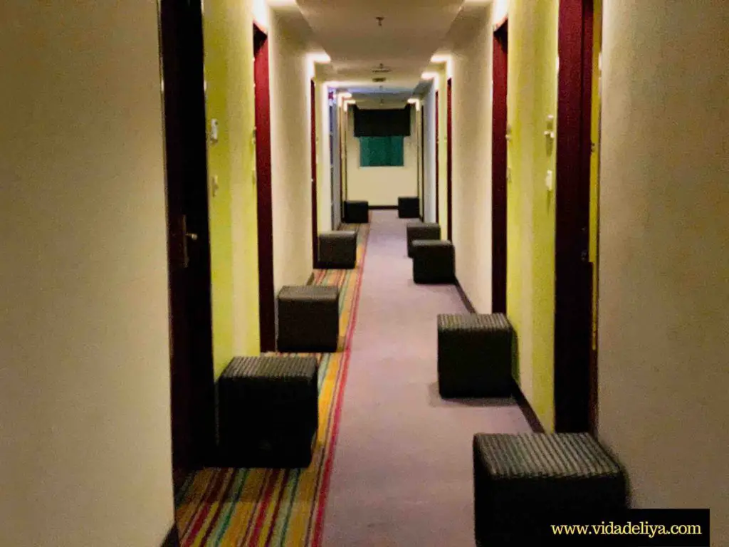 25. Level 5 hallway in IBIS Hotel Jalan Pudu aka quarantine center in Kuala Lumpur Malaysia