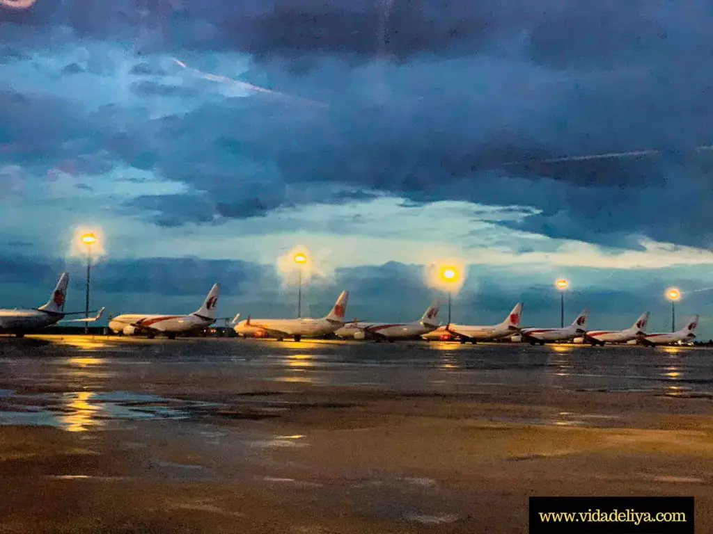 7. MAS planes grounded at KLIA Terminal