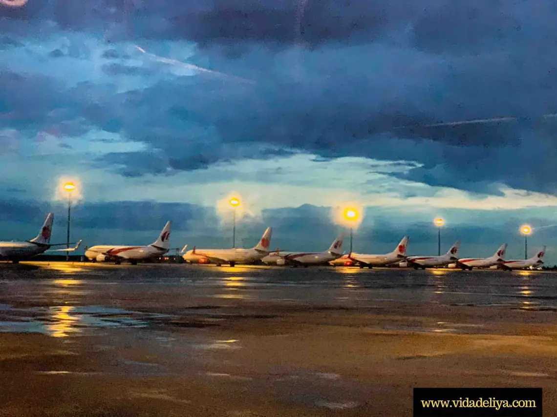 7. MAS planes grounded at KLIA Terminal