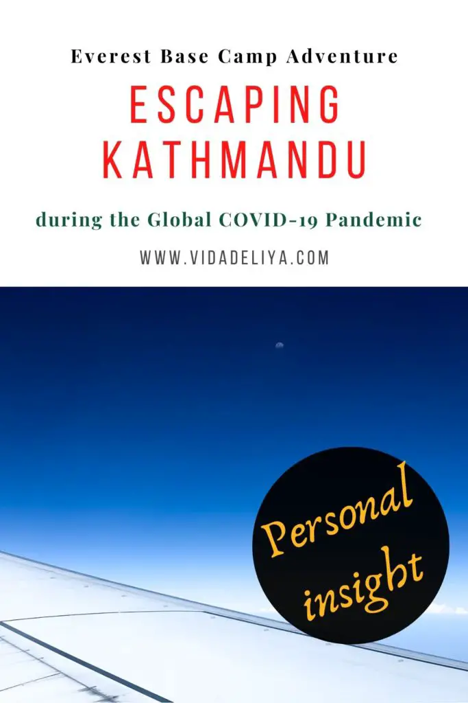 Escaping Kathmandu to Kuala Lumpur International Airport Malaysia during Global COVID-19 Pandemic crisis - how it happened